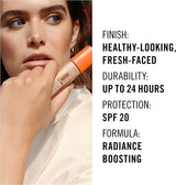 Image #4 RIMMEL Lasting Radiance Medium Coverage Foundation 30ml  - 100 Ivory