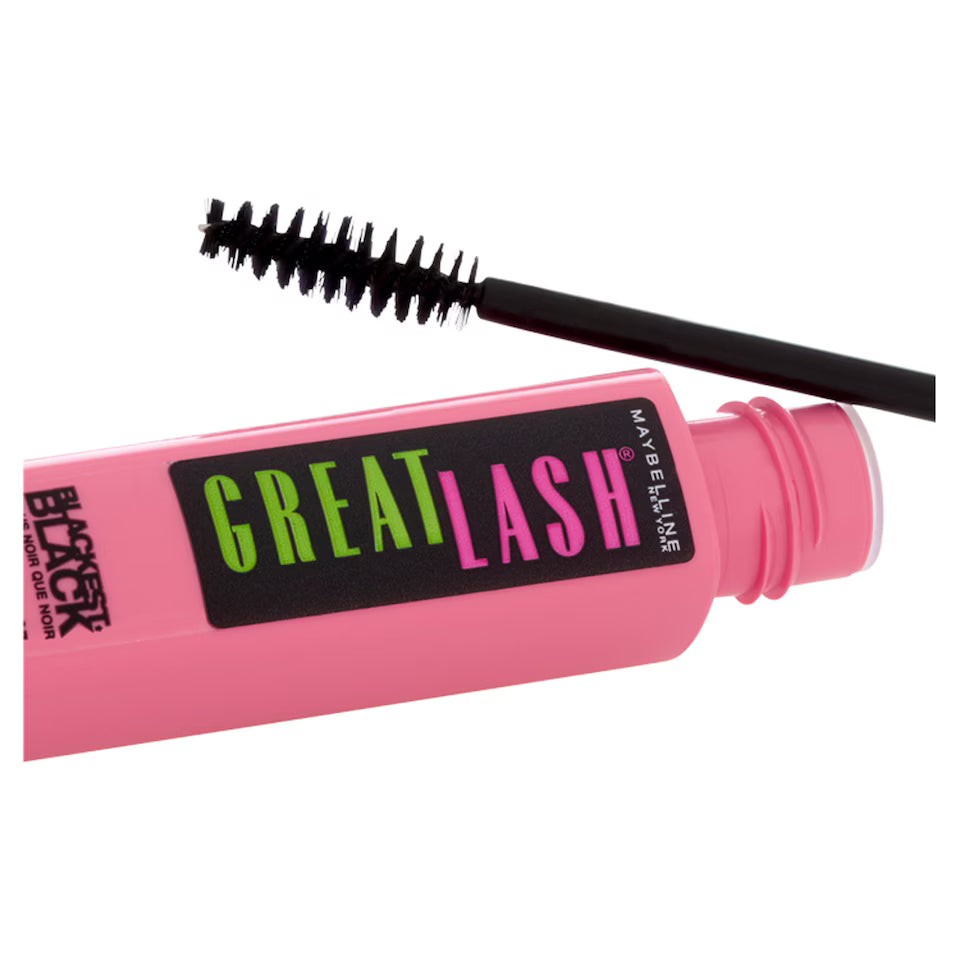 Maybelline Great Lash Mascara - Blackest Black