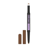 Maybelline Brow Pencil with cap on a white background