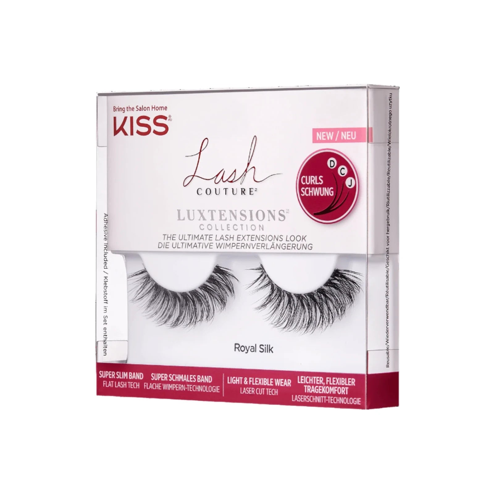 Image #3 Kiss Lash Couture Luxtensions False Eyelashes - Royal Silk