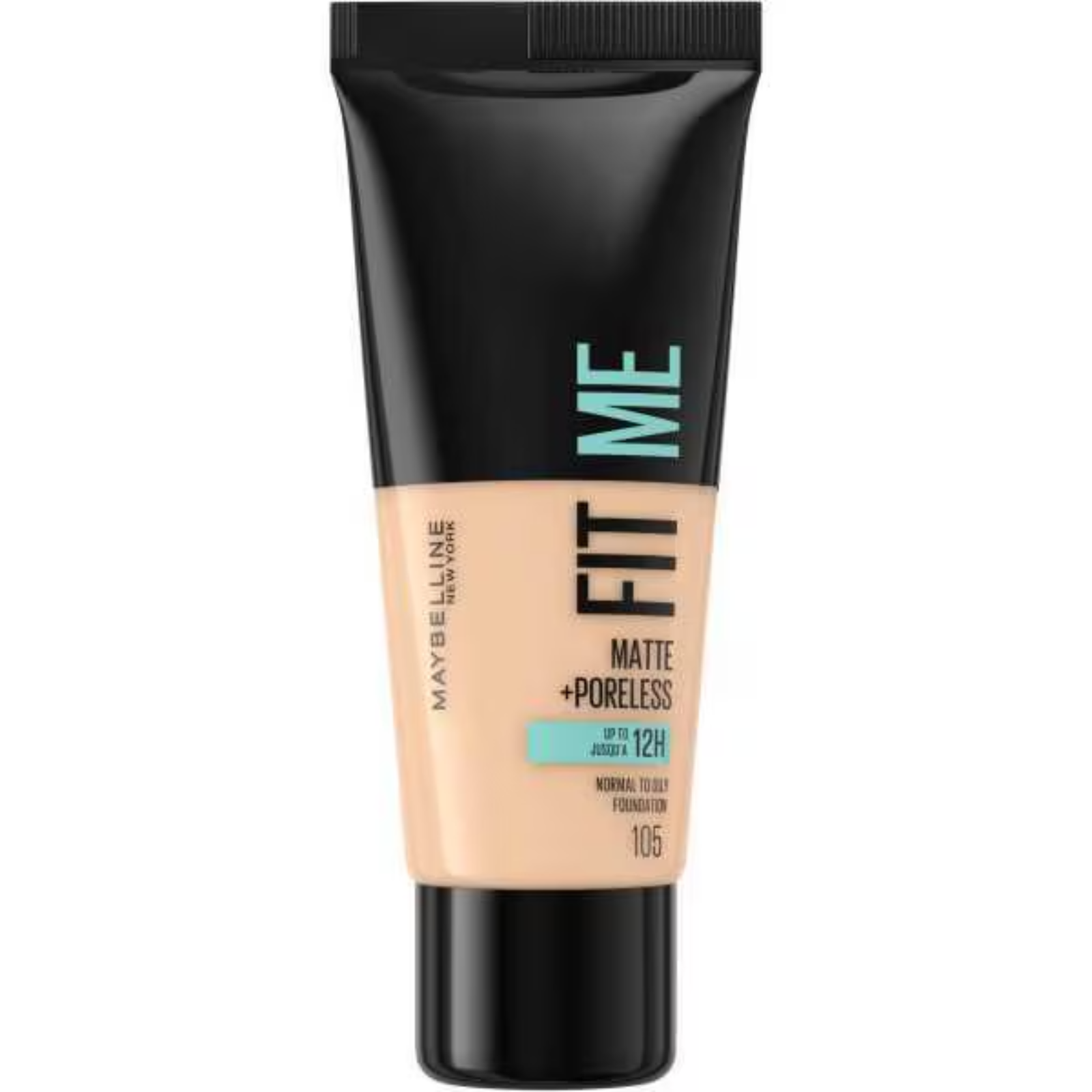 Image #1 Maybelline Fit Me Matte & Poreless Foundation - 105 Natural Ivory