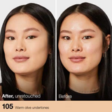 Image #3 Maybelline Fit Me Matte & Poreless Foundation - 105 Natural Ivory