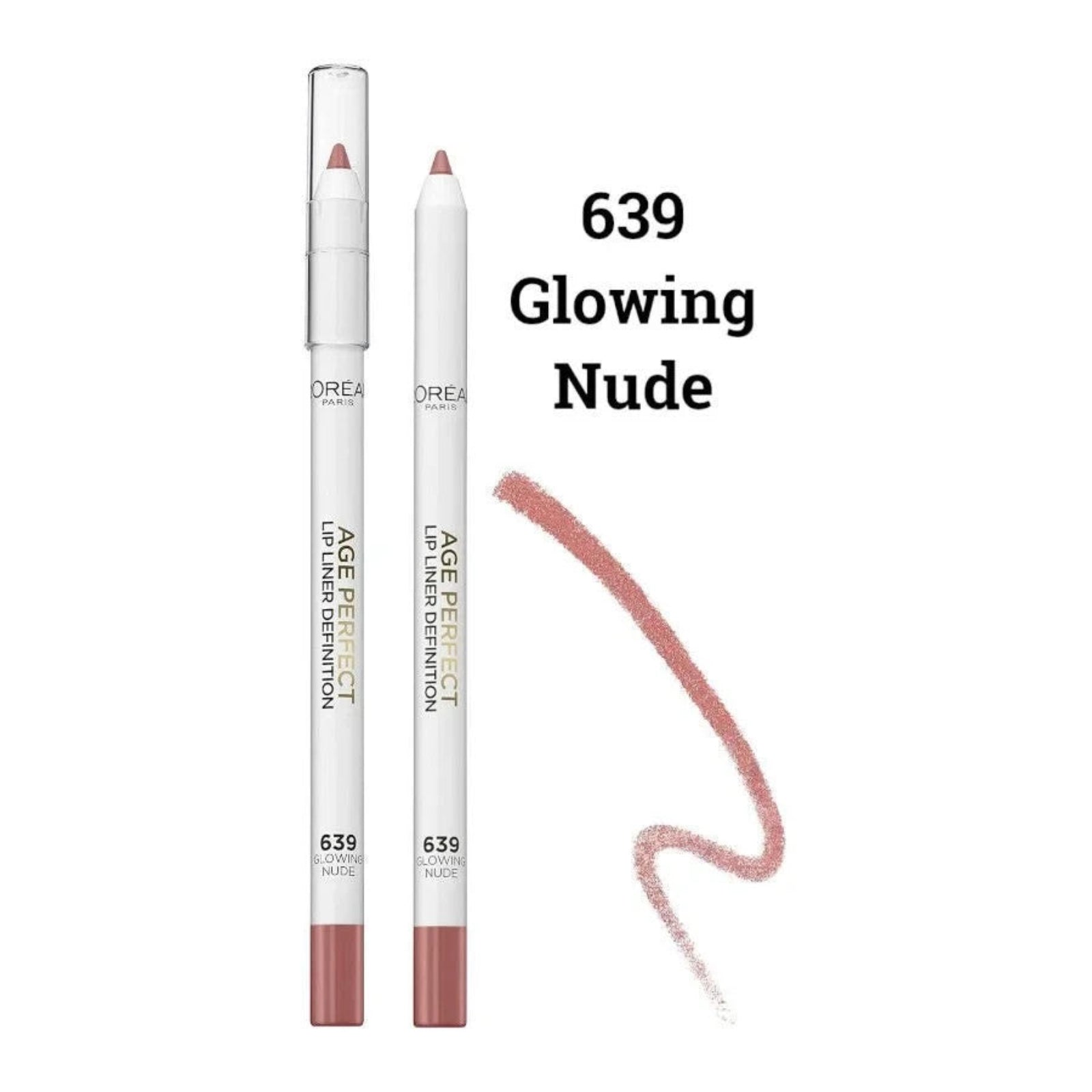 Image #1 L'Oreal Age Perfect Lip Liner Definition Pencil - 639 Glowing Nude