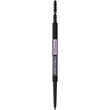 Image #1 The pencil has a smooth formula, a 1.5mm break-resistant tip for precise definition, and a spoolie for blending hairlike strokes.