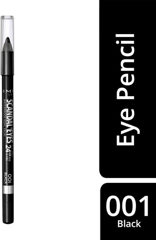 Black Rimmel ScandalEyes Waterproof Kohl Eyeliner - BLACK by Maybelline sold by Carla-Louise