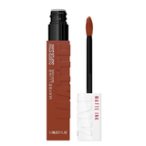 Maybelline SuperStay Matte Ink lip crayon with applicator on a white background 75 Fighter