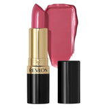 Revlon lipstick with pink shade on a white background