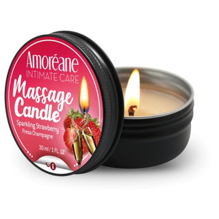  Amoreane Massage Candle Sparkling Strawberry by Amoreane sold by Carla-Louise