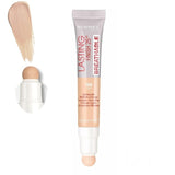 Rimmel Lasting Finish 20 Hour Breathable concealer with applicator on a white background