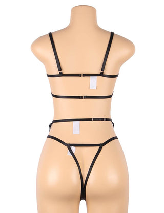 YesX YX867 3 Piece Sexy Bra & Thong Set