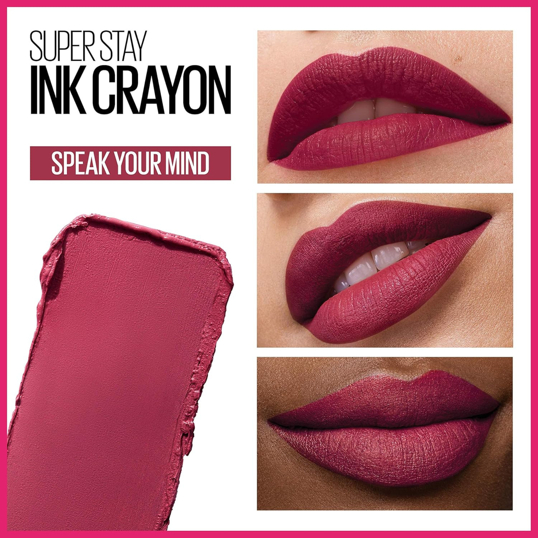 Maybelline Superstay Ink Lip Crayon - 75 Speak Your Mind