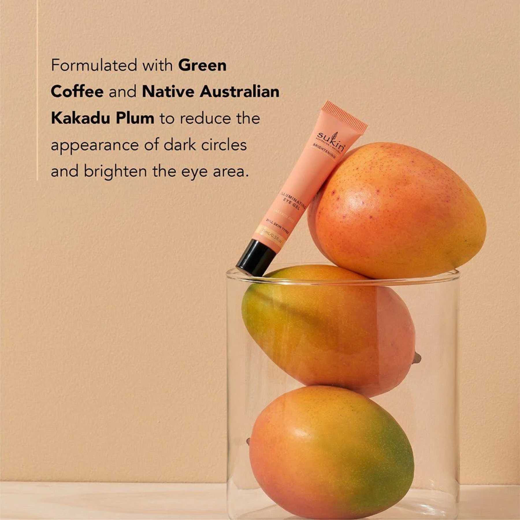 Sukin Brightening Illuminating Eye Gel (15ml)