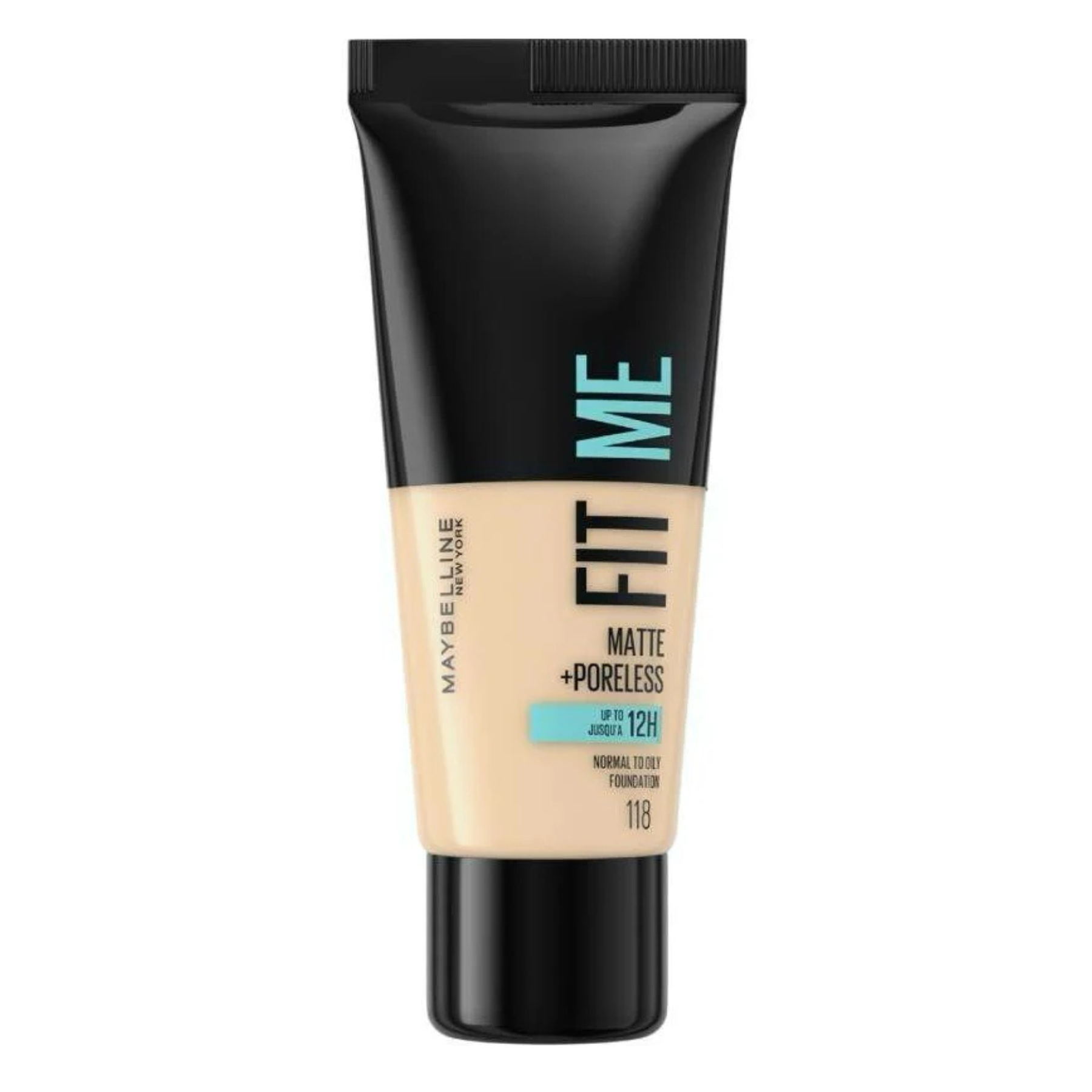 Maybelline Fit Me Matte & Poreless Foundation - 118 Light Beige