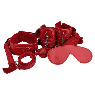 Red (8 Piece) Loving Joy Beginner's Bondage Kit Red (8 Piece) by Loving Joy sold by Carla-Louise