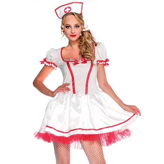 White Leg Avenue Naughty Nurse Costume Medium by Leg Avenue sold by Carla-Louise