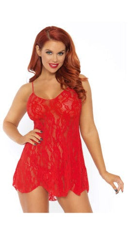  Leg Avenue Rose Lace Flair Chemise by Leg Avenue sold by Carla-Louise