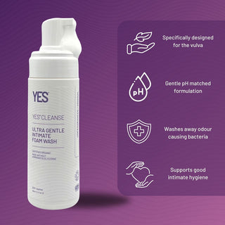 YES Cleanse Intimate Body Wash - Unfragranced - 150ml