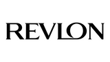 Revlon logo in black on a white background