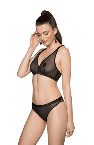 Roza Lisbet Black Soft Cup BRA