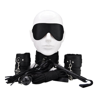  Bound to Play Beginner's Bondage Kit Black (8 Piece) by Bound to Play sold by Carla-Louise