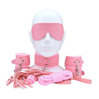  Bound to Play Beginner's Bondage Kit Pink (8 Piece) by Bound to Play sold by Carla-Louise